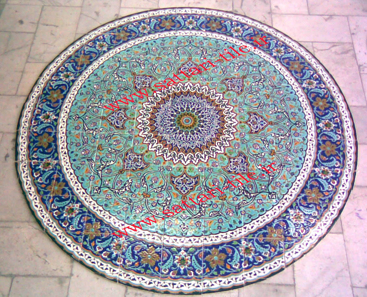 کاشی سنتی هفت رنگ